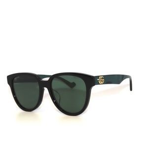 Gucci GG0960SA 001 Black Green Sunglasses 0960